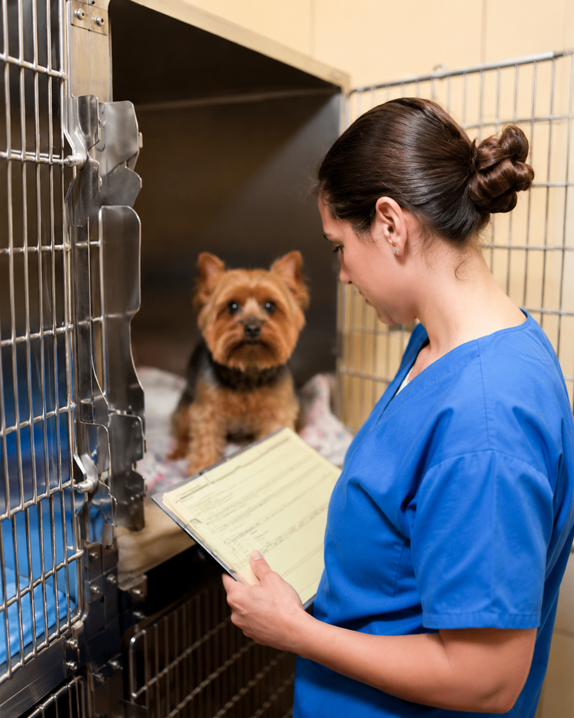Internação veterinária